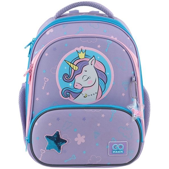 Рюкзак GoPack Education каркасний 597M-3 Fairytale Unicorn GO25-597M-3 фото