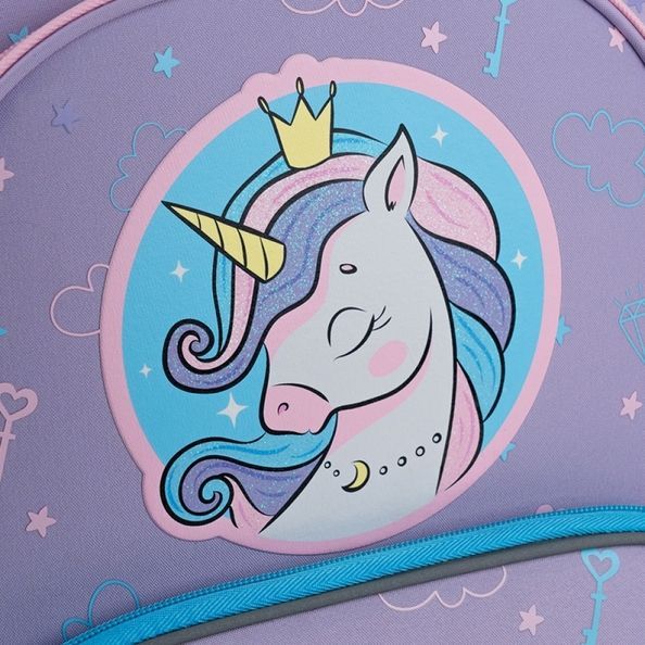 Рюкзак GoPack Education каркасний 597M-3 Fairytale Unicorn GO25-597M-3 фото