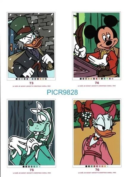 Розмальовка Disney Wydawnictwo Olesiejuk за номерами Miki, Donald i spolka 1b7-4c2 фото