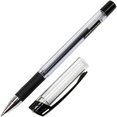 Ручка гелевая Hiper Marvel Hg-2175, чорна HG-2175-01 фото