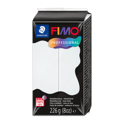 Пластика Professional Біла 226г середньої м'якості Fimo 4007817165294 фото