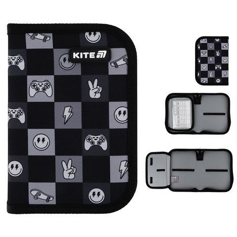 Пенал без наповнення Kite Game On K25-621-4, 1 відділення, 1 відворот K25-621-4 фото