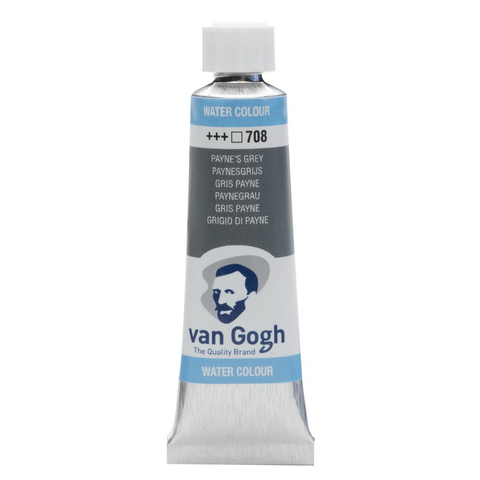Фарба акварельна Van Gogh (708), Сірий пейна, туба 10 мл, Royal Talens 8712079418090 фото