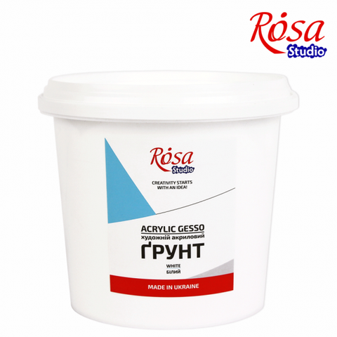 Грунт акриловий художній, 1000мл (1200г), ROSA Studio 4823098523949 фото