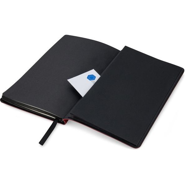 Книга записна Partner Soft, 125*195, 96арк, крап, червона 8310-05-A фото