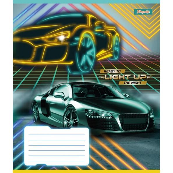 Зошит для записів 1В Lights up А5 48 аркушів лінія ( 5шт ) 767118 фото
