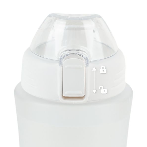 Пляшечка для води Kite K25-1215-1, 500 мл, біла K25-1215-1 фото