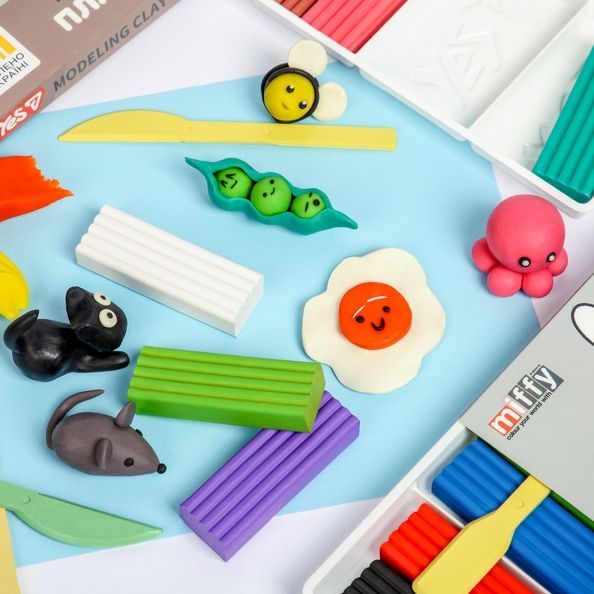 Пластилін Yes, 10 кол., 200г "Miffy" 540718 фото