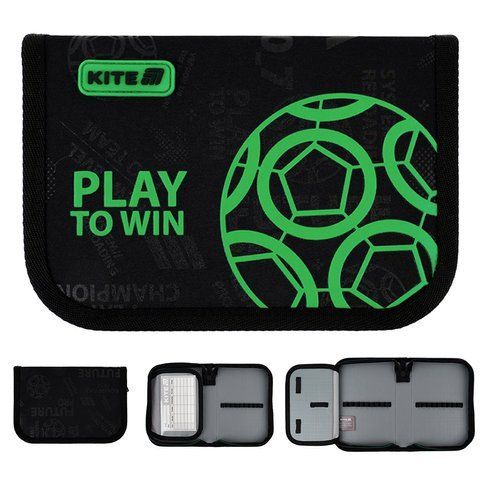Пенал без наповнення Kite Play&Win K25-621-2, 1 відділення, 1 відворот K25-621-2 фото