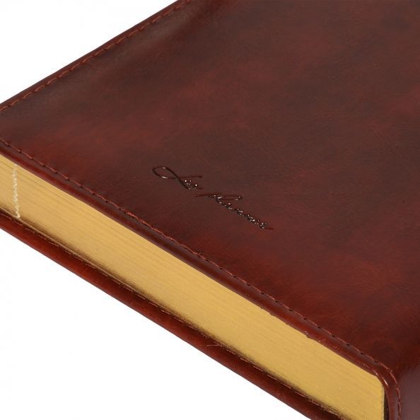 Щоденник А5 Leo Planner датований 2026 "Whisky", твердий, коричневий, 368 сторінок 252670 фото