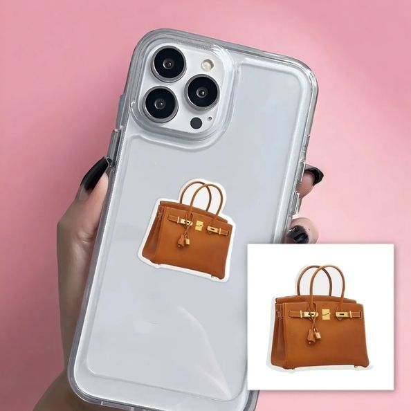 Об'ємна наліпка "Lovely bag" SX-161 фото