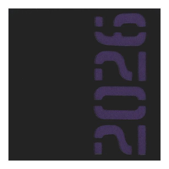 Щоденник датов. 2026 NEON, А5, фіолетовий, штуч.шкіра BM.21153-07 фото