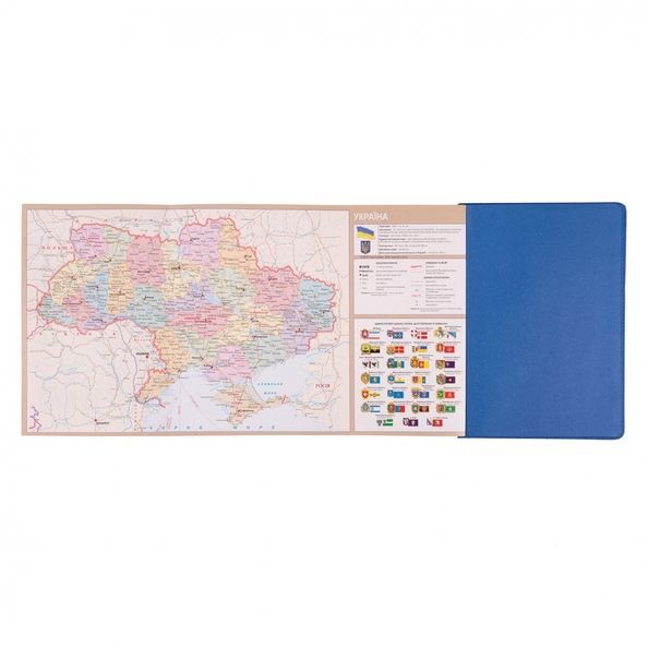 Діловий записник А5 дата Leo Planner "Liberty" твердий, 368 стор., синій 252444 фото