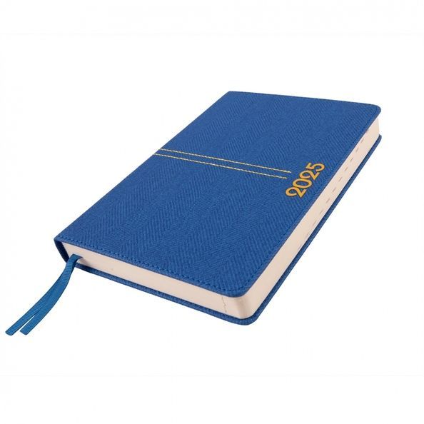 Діловий записник А5 дата Leo Planner "Liberty" твердий, 368 стор., синій 252444 фото