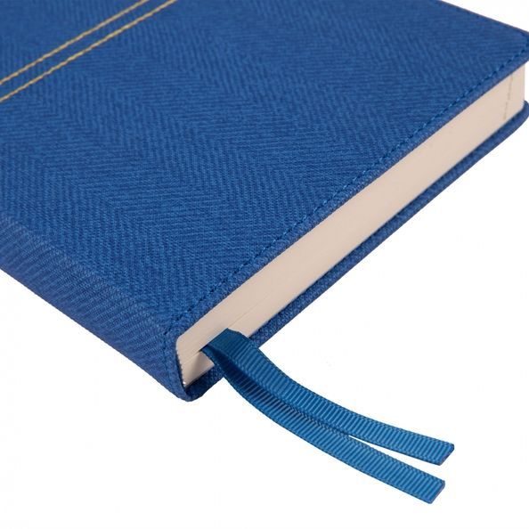 Діловий записник А5 дата Leo Planner "Liberty" твердий, 368 стор., синій 252444 фото