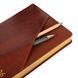 Щоденник А5 Leo Planner датований 2026 "Whisky", твердий, коричневий, 368 сторінок 252670 фото 3