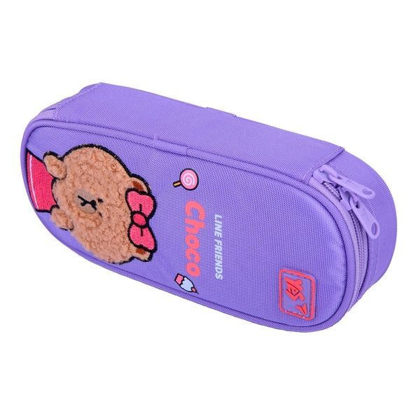 Пенал м'який YES PH-30 Line Friends Pretty Choco 533703 фото