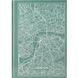 Книга записна А4 Maps London, 96арк., кліт., бірюзовий 8422-516-A фото 1