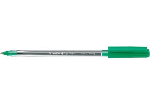 Ручка кулькова Schneider TOPS 505 М зелена S150604 фото