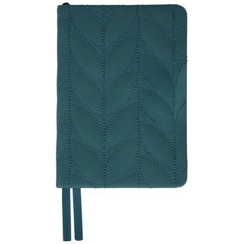 Щоденник А6 Leo Planner недатований "Vibe", твердий, темно-бірюзовий, 320 сторінок 252709 фото