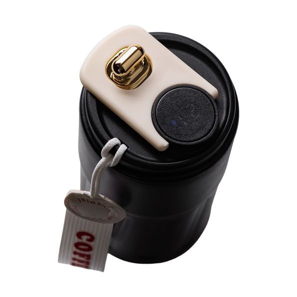 Термочашка Coffee 500 мл з датчиком температури, чорний HP-14-10B фото