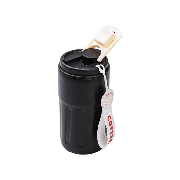 Термочашка Coffee 500 мл з датчиком температури, чорний HP-14-10B фото