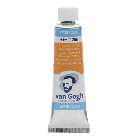 Фарба акварельна Van Gogh (266), Перм. оранжевий, туба 10 мл, Royal Talens 8712079417628 фото