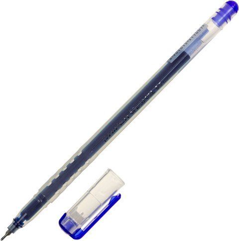 Ручка Hiper гелева Speed Gel, синя HG-911-02 фото