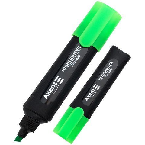 Маркер Highlighter Standard D2505, 1-5 мм клиноп. зелений D2505-04 фото