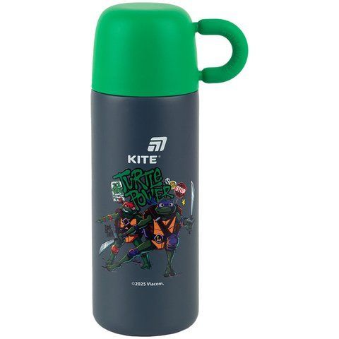 Термос 480 мл, сірий NT25-312 Kite Ninja Turtles NT25-312 фото
