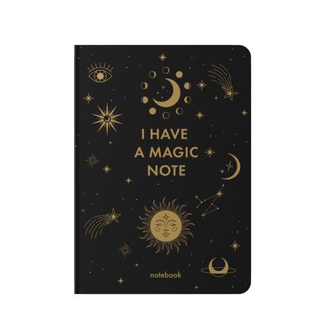 Блокнот "I have MAGIC plan" чорний orner-2163 фото