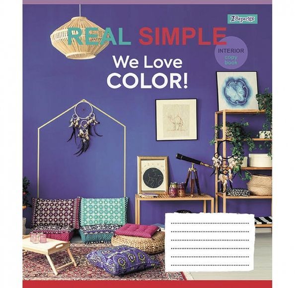 Зошит для записів 1Вересня We love color! 48 аркушів лінія ( 5шт ) 766729 фото
