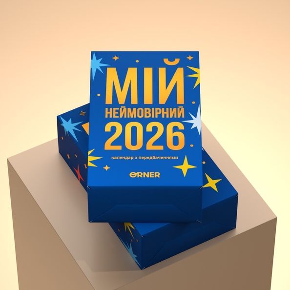 Календар з передбаченнями &laquo;Мій неймовірний 2026 рік&raquo; orner-2928 фото
