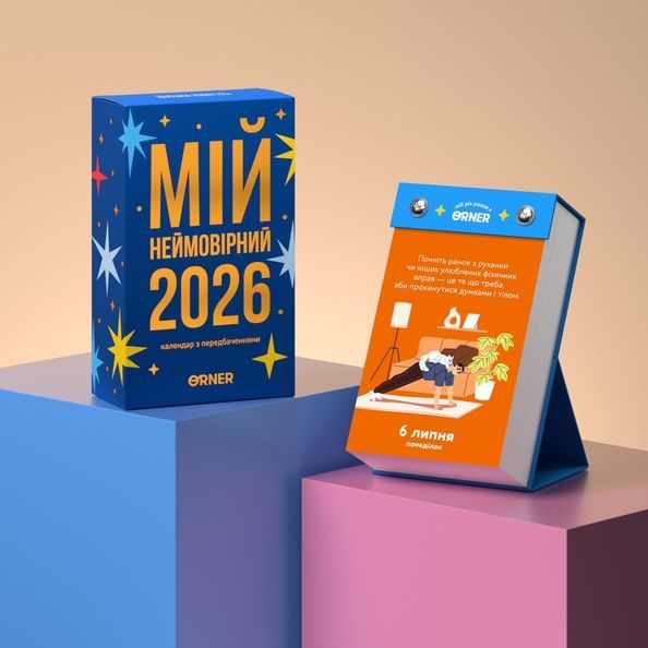 Календар з передбаченнями &laquo;Мій неймовірний 2026 рік&raquo; orner-2928 фото