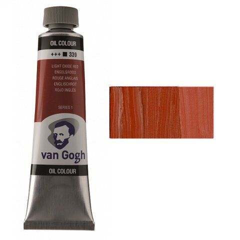 Фарба олійна VAN GOGH, (339) Англійська червона, 40 мл, Royal Talens 8712079219406 фото
