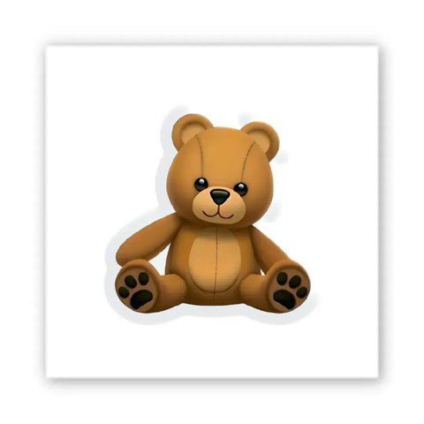 Об'ємна наліпка "Sweet teddy" SX-295 фото