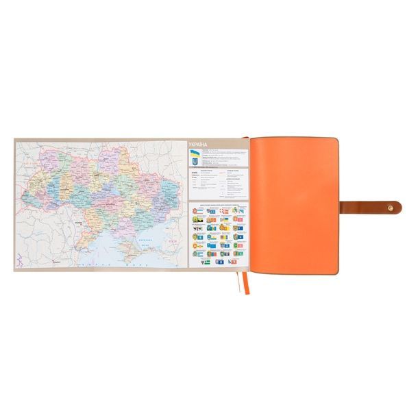 Щоденник діловий А5 Leo Planner недатований "Toscana", м'який, пісочний, 320 сторінок 252773 фото