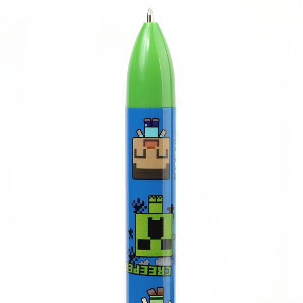 Ручка кулькова Yes "Minecraft" 0,7 мм автоматична, 6 кольорів 412244 фото