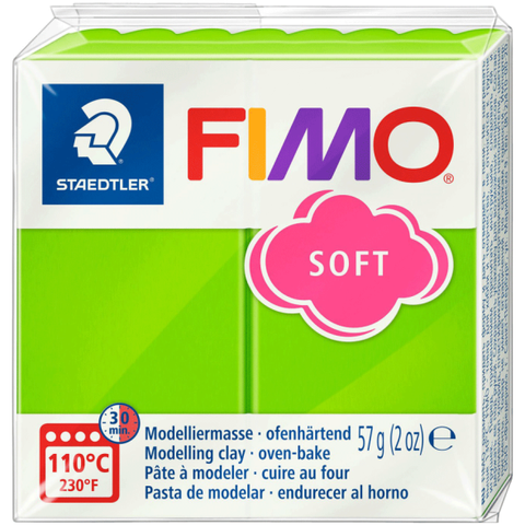 Пластика для біжутерії Soft Зелене яблуко 57г Fimo 4006608809652 фото