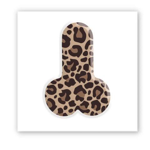 Об'ємна наліпка "Leopard Love" SX-187 фото