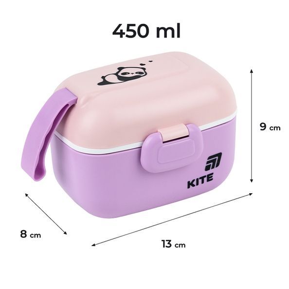 Ланчбокс Kite K25-1185-1, 450 мл, фіолетовий K25-1185-1 фото