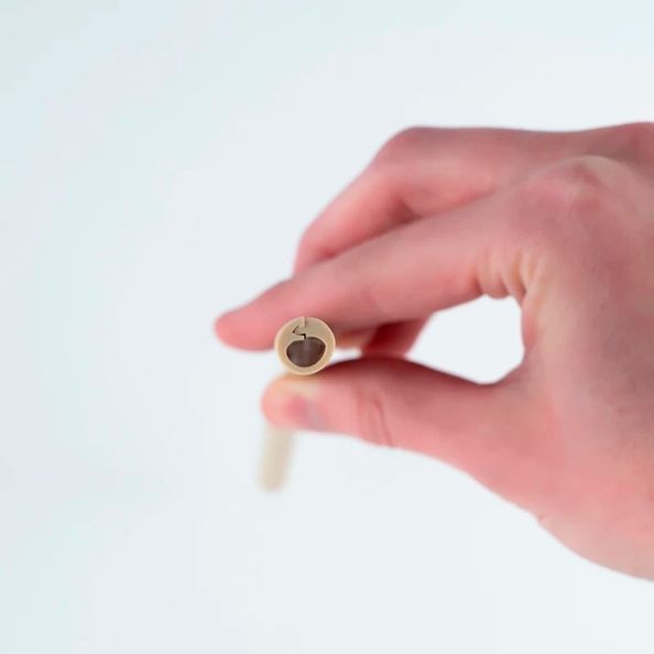 Термокружка з ручкою 600 мл, чорна K24-1207-1 фото