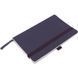 Книга записна Partner Soft Skin,125*195, 96арк, кліт, синя 8616-02-A фото 3