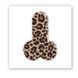 Об'ємна наліпка "Leopard Love" SX-187 фото 1