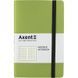 Книга записна Partner Soft, 125*195, 96арк, кліт, салатова 8206-09-A фото 1