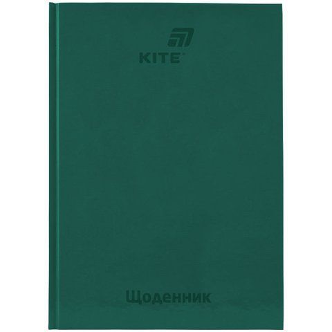 Щоденник шкільний Kite K26-262-13, тверда обкладинка, зелений K26-262-13 фото