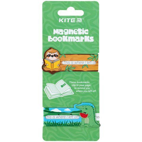 Набір магнітних закладок-індикаторів Kite Smart Animals K24-496-4 K24-496-4 фото