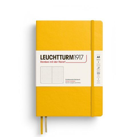 Блокнот Leuchtturm1917, Середній, Sunflower, Крапка 373986 фото