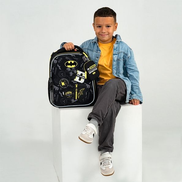 Рюкзак шкільний каркасний Kite Education DC Batman DC25-555S DC25-555S фото