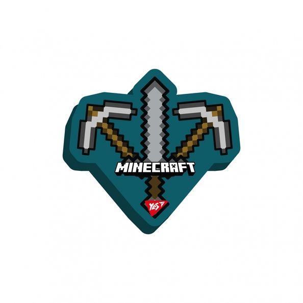 Гумка фігурна YES "Minecraft" 3 диз. Мікс (1шт.) 560600 фото